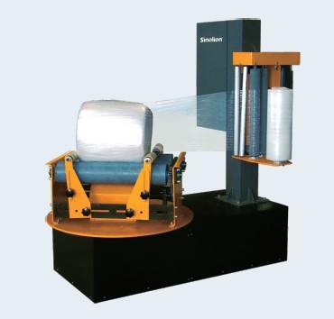 P500F Small reel stretch wrapping machine